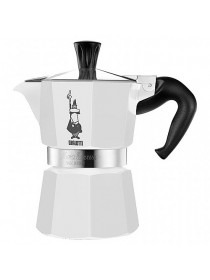 Bialetti MOKA EXPRESS, белая, на 3 чашки, Арт. 3742